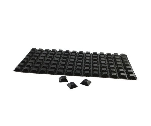 Self-Adhesive Bumper Feet - Square Tapered