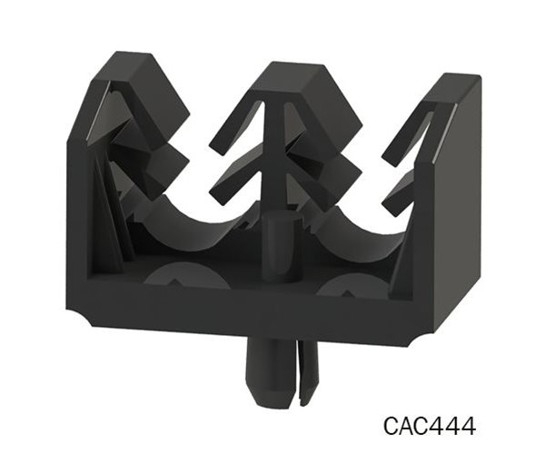 CAC444 - Drive Rivet Pipe Clips - Double 